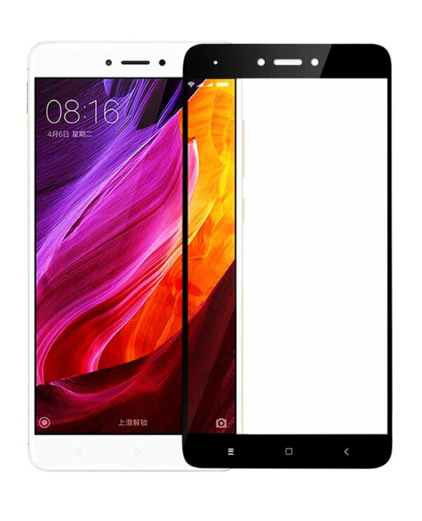 Full Cover Προστασία Οθόνης Tempered Glass 9H για Xiaomi REDMI NOTE 4/4X - Μαύρο
