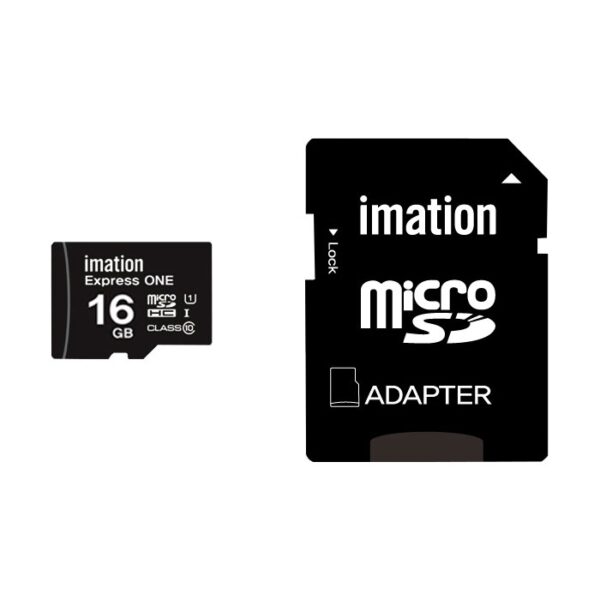 Imation Micro SD Memory Card with Adapter 16GB