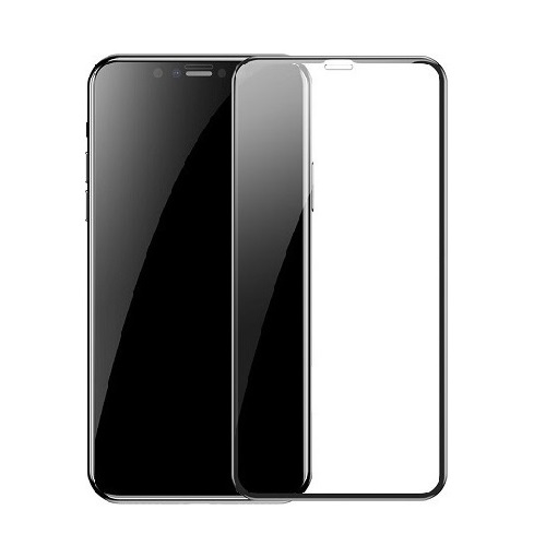 5D Full Cover Προστασία Οθόνης Tempered Glass 9H για (iPhone 12 Mini) 5.4”- Μαύρο