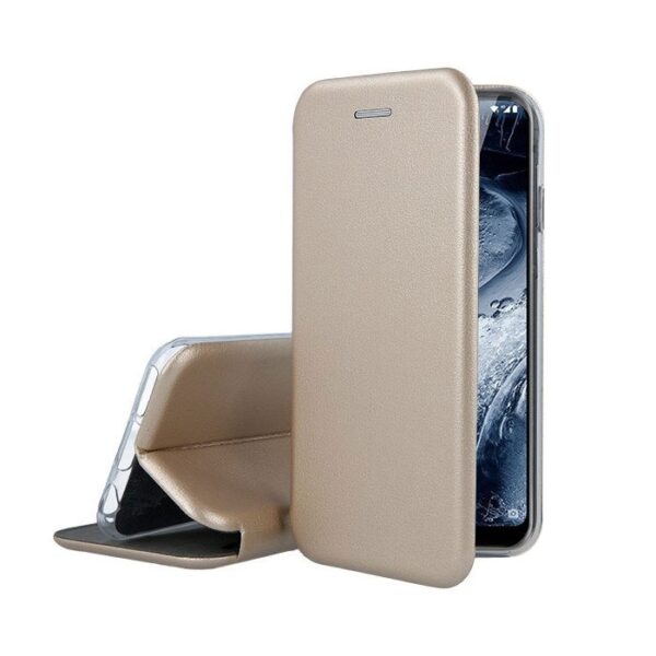 OEM Θήκη Βιβλίο Smart Magnet Elegance για Samsung S6 – Χρώμα: Χρυσό
