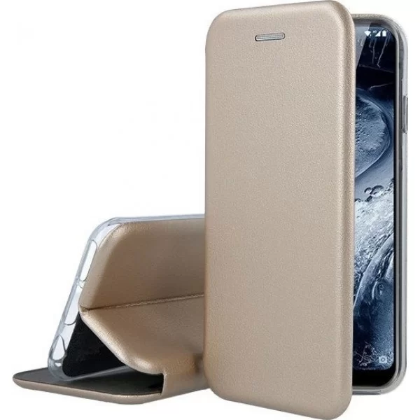 OEM Θήκη Βιβλίο Smart Magnet Elegance για Samsung A20s – Χρώμα: Χρυσό