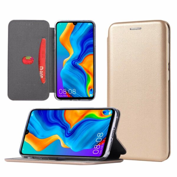 OEM Θήκη Βιβλίο Smart Magnet Elegance για Xiaomi Mi 9 SE Χρώμα: Χρυσό