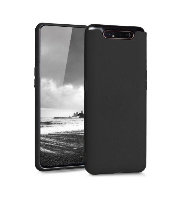 Θήκη Σιλικόνης Soft TPU Back Cover | Samsung A90 Μαύρο