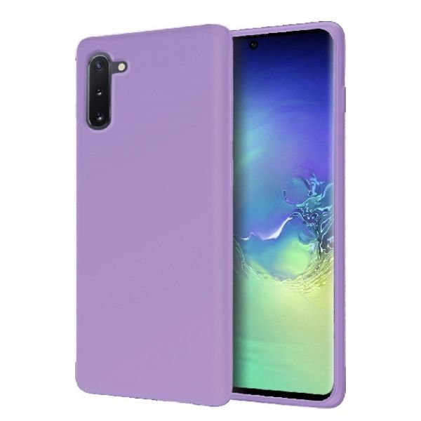 Θήκη Σιλικόνης Soft TPU Back Cover | Samsung Note 10 Μώβ
