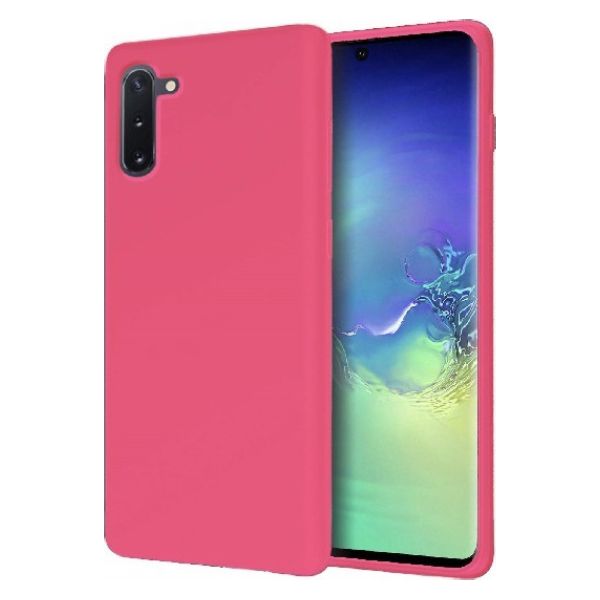 Θήκη Σιλικόνης Soft TPU Back Cover | Samsung Note 10 Ροζ