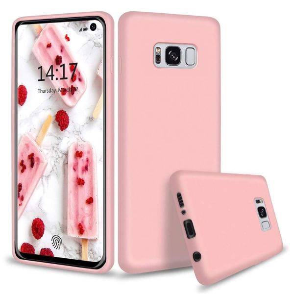 Θήκη Σιλικόνης Soft TPU Back Cover | Samsung S8 Plus Ρόζ