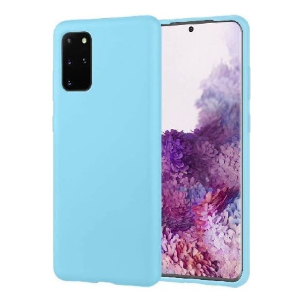 Θήκη Σιλικόνης Soft TPU Back Cover | Samsung S20 Plus Γαλάζιο - Image 1