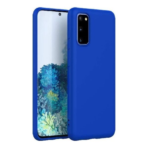 Θήκη Σιλικόνης Soft TPU Back Cover | Samsung S20 Plus Μπλέ