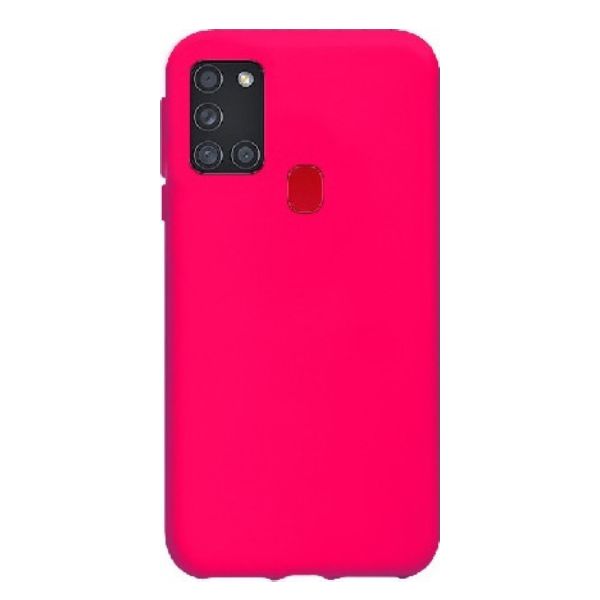 OEM Θήκη Σιλικόνης Soft TPU Back Cover | Samsung A21s Φούξια