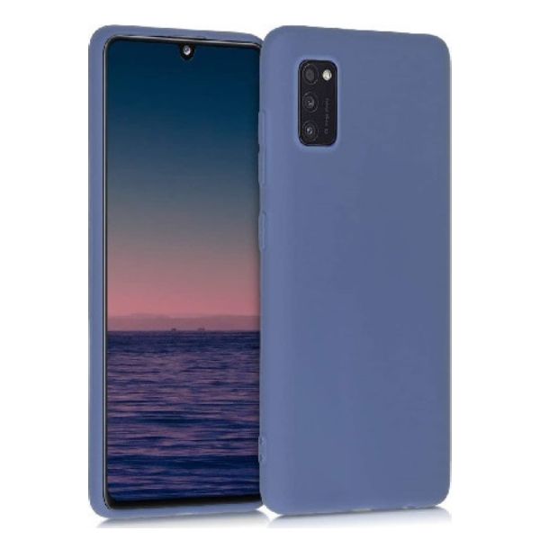 OEM Θήκη Σιλικόνης Soft TPU Back Cover | Samsung A41 Μπλέ