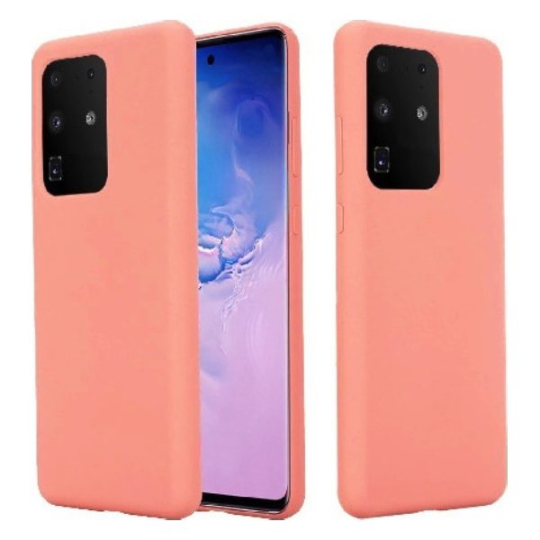 Θήκη Σιλικόνης Soft TPU Back Cover | Samsung S20 Ultra Κοραλί