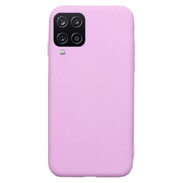 OEM Θήκη Σιλικόνης Soft TPU Back Cover | Samsung A12 Μώβ