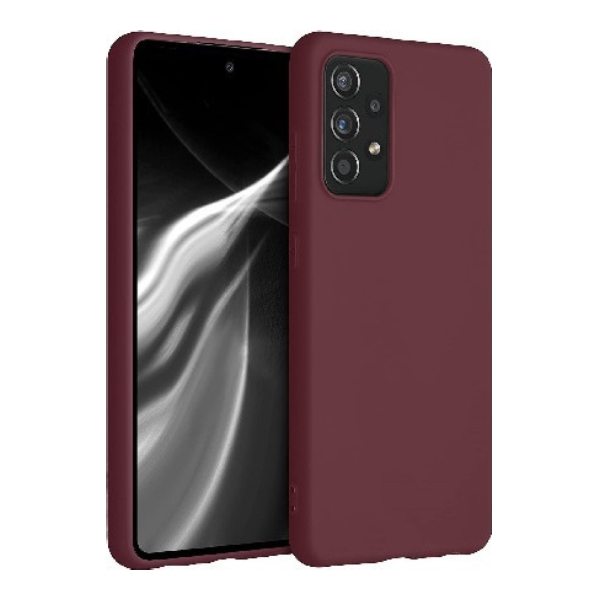 OEM Θήκη Σιλικόνης Soft TPU Back Cover | Samsung A52 Μπορντό