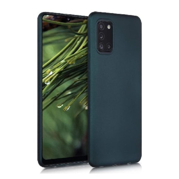 OEM Θήκη Σιλικόνης Soft TPU Back Cover | Samsung A31 Πράσινο Σκούρο