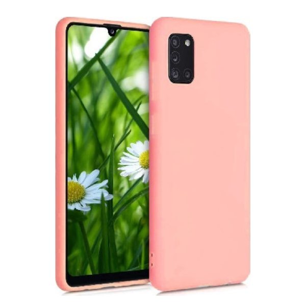OEM Θήκη Σιλικόνης Soft TPU Back Cover | Samsung A31 Κοραλί