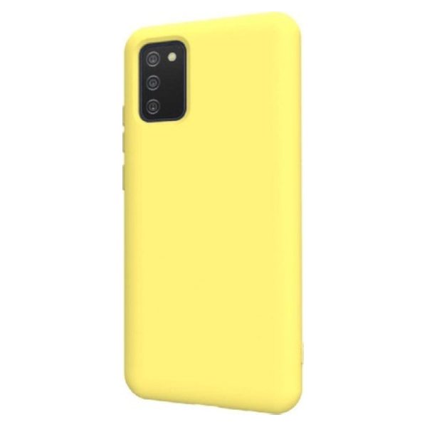 OEM Θήκη Σιλικόνης Soft TPU Back Cover | Samsung A02S/M02S/F02S Κίτρινο