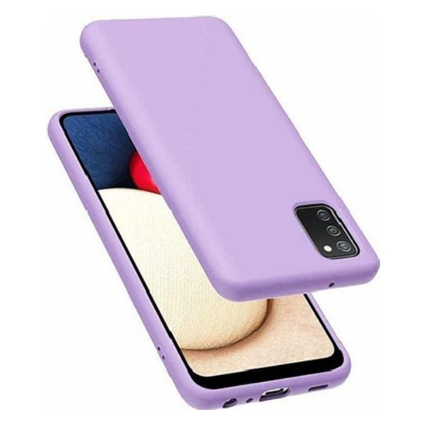 OEM Θήκη Σιλικόνης Soft TPU Back Cover | Samsung A02S/M02S/F02S Μώβ
