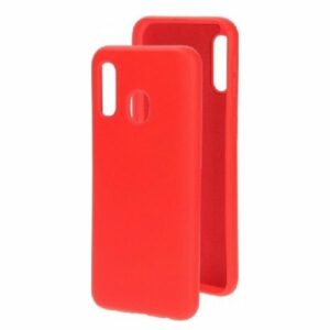 Θήκη Σιλικόνης Soft TPU Back Cover | Samsung A20E Κόκκινο