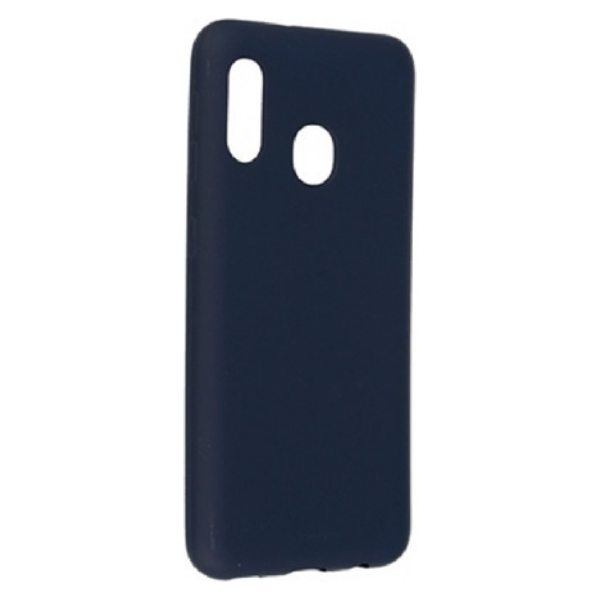 Θήκη Σιλικόνης Soft TPU Back Cover | Samsung A20E Μπλέ