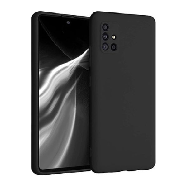 Θήκη Σιλικόνης Soft TPU Back Cover | Samsung A51 Μαύρο