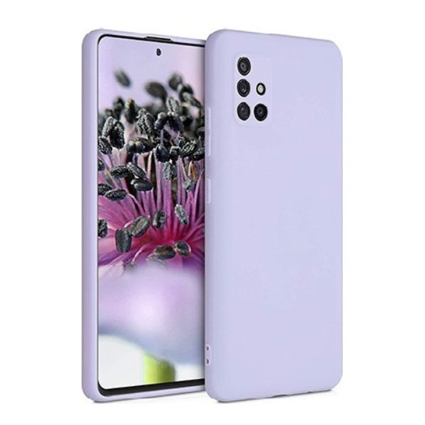Θήκη Σιλικόνης Soft TPU Back Cover | Samsung A51 Μώβ