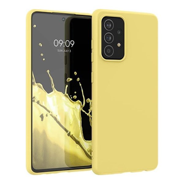 Θήκη Σιλικόνης Soft TPU Back Cover | Samsung A52 Κίτρινο