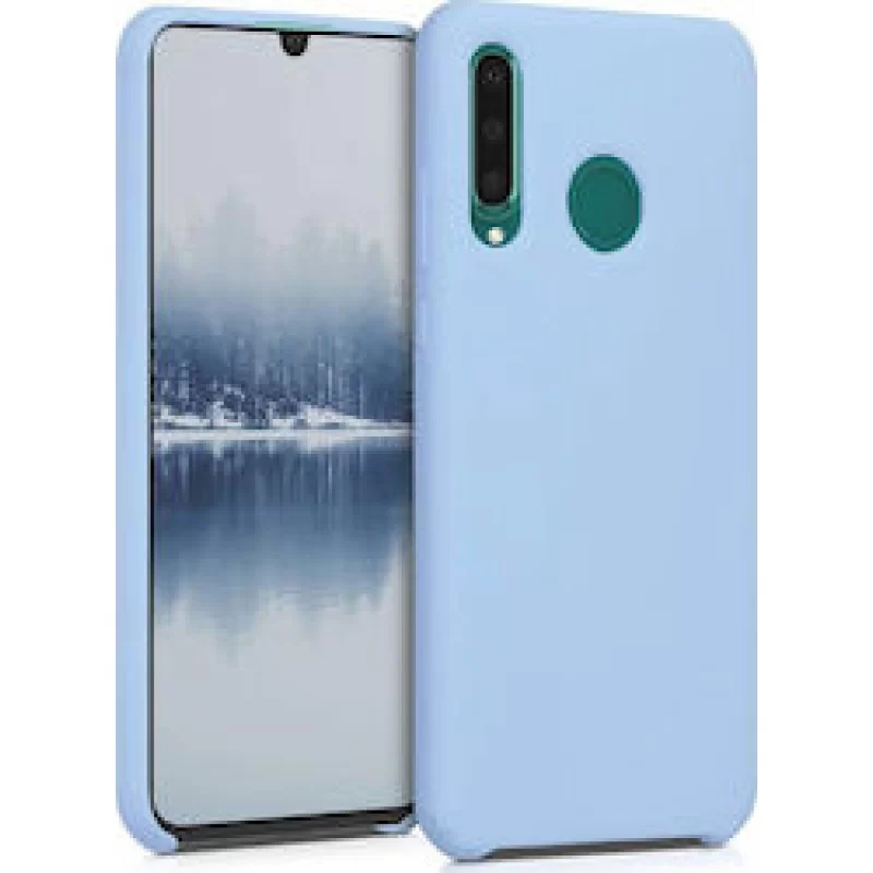 Solid Silicone Case 1,5mm Για Samsung Galaxy A20S Γαλάζιο - Image 1