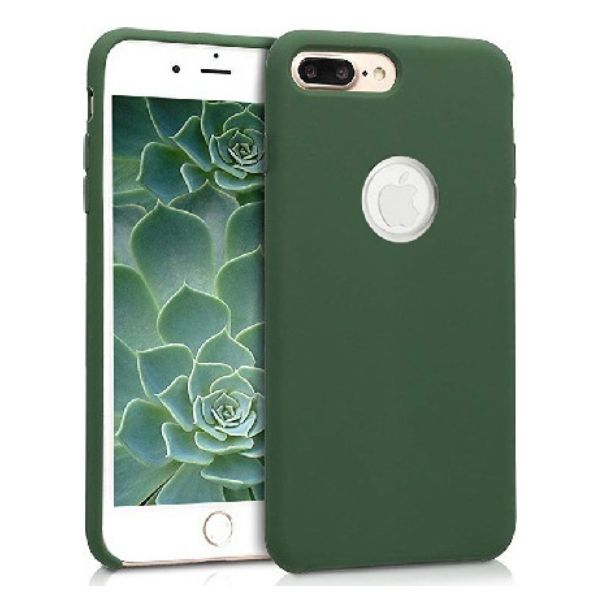 Θήκη Σιλικόνης Soft TPU Back Cover | Iphone 7/8 Plus Πράσινο Σκούρο