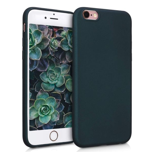 Θήκη Σιλικόνης Soft TPU Back Cover | Iphone 6/6S Πράσινο Σκούρο