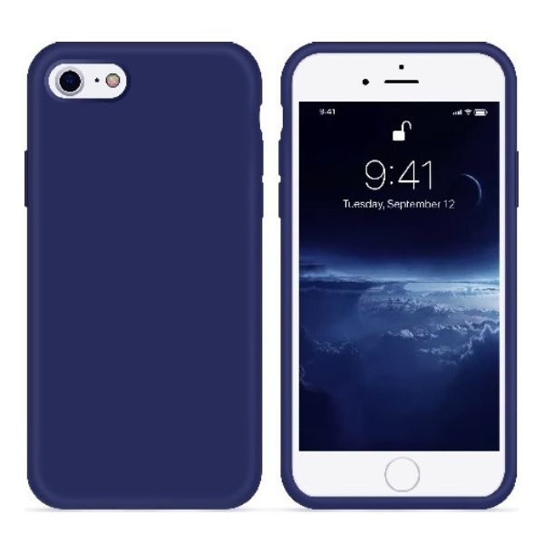 OEM Θήκη Σιλικόνης Soft TPU Back Cover | Iphone 7/8 Μπλέ
