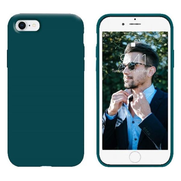 Θήκη Σιλικόνης Soft TPU Back Cover iPhone 8 | Iphone 7/8 Πράσινο Σκούρο