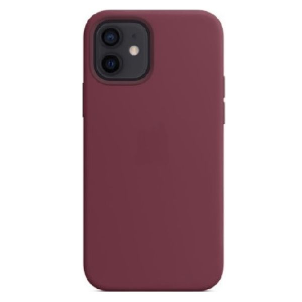 OEM Θήκη Σιλικόνης Soft TPU Back Cover | Iphone 12 Pro Max Μπορντό