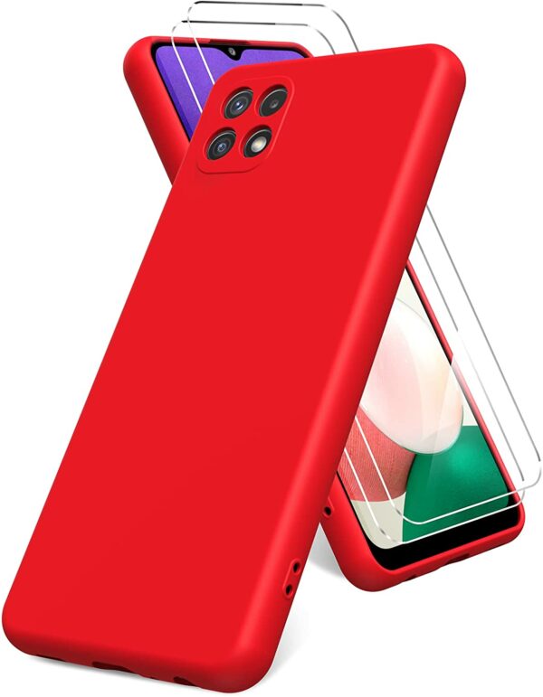 Θήκη Σιλικόνης Soft TPU Back Cover Για Samsung Galaxy A22 5G - Κόκκινο