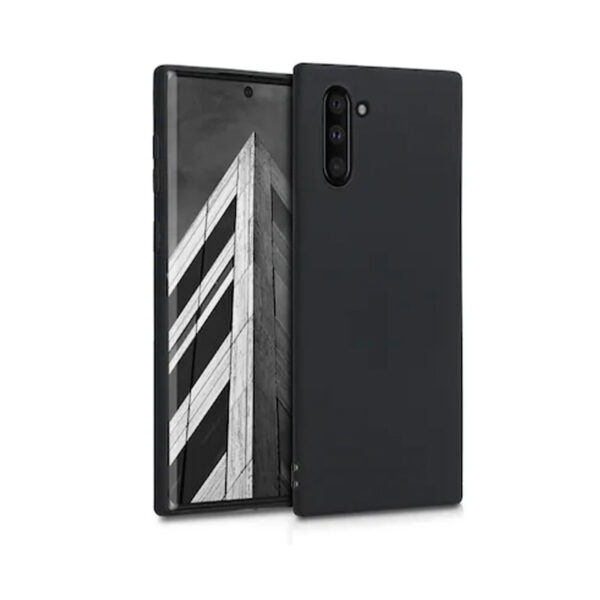 Θήκη Σιλικόνης για Samsung Galaxy Note 10 ( N970F ) - Μαύρο