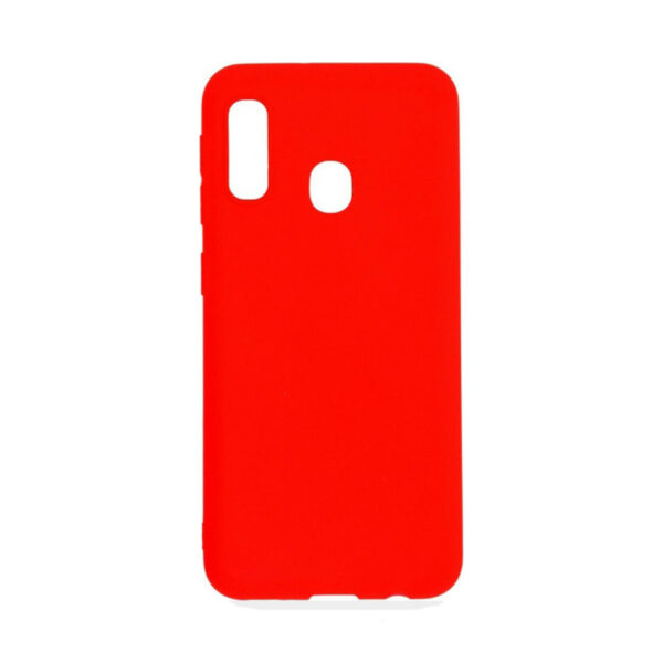 Θήκη Σιλικόνης για Samung Galaxy A20e - Κόκκινο
