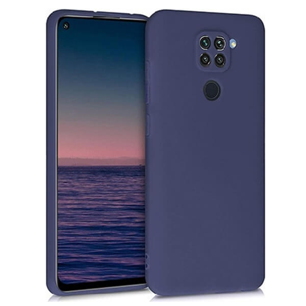 Θήκη Σιλικόνης Soft TPU Back Cover για Xiaomi Redmi Note 9 - Μπλέ