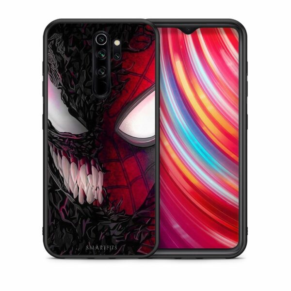 PopArt SpiderVenom - Xiaomi Redmi Note 8 Pro θήκη+ Δώρο Ring Holder