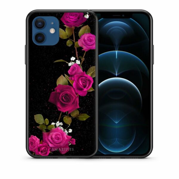 Flower Red Roses – iPhone 12/12 Pro θήκη + Δώρο Ring Holder
