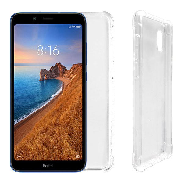 Θήκη Σιλικόνης Antishock για Xiaomi Redmi 7A - Διάφανη