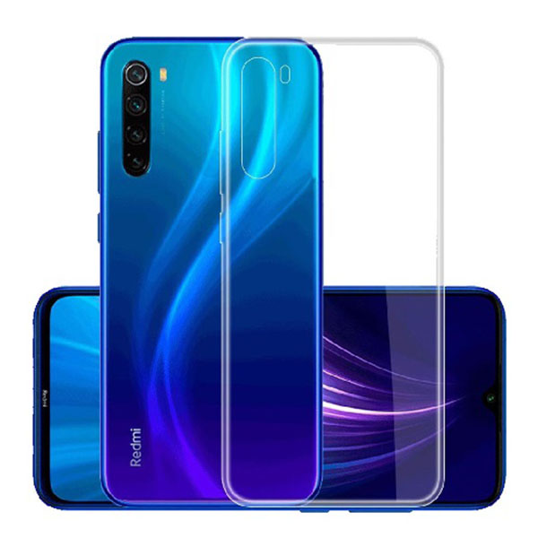 Θήκη Σιλικόνης για Xiaomi Redmi Note 8 - Διάφανo
