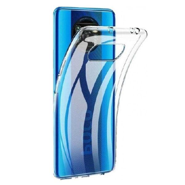 Θήκη Σιλικόνης για Xiaomi Poco X3 - Διάφανη