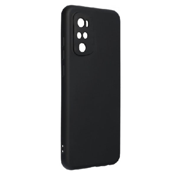 Θήκη Σιλικόνης για Xiaomi Redmi Note 10/10S/Poco M5S - Μαύρη
