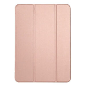 Θήκη Βιβλίο - Σιλικόνη Flip Cover για Samsung Galaxy Tab S6 Lite 10.4" P610/P615 - Ροζ Χρυσό
