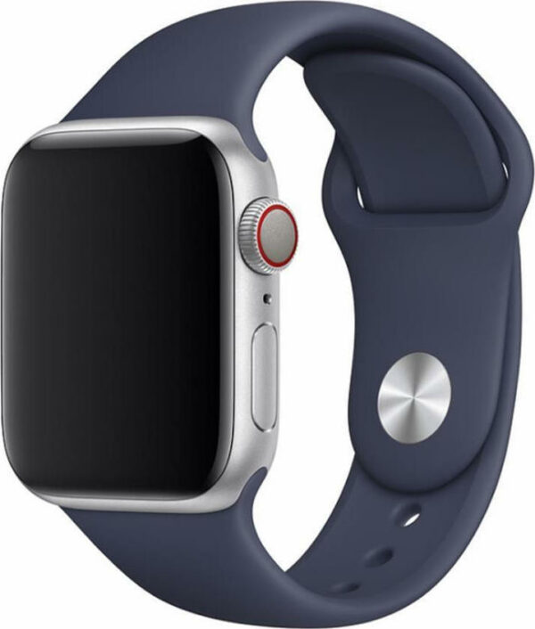 Silicone Band Λουράκι OEM για (Apple Watch 42/44/45mm) – Μπλε