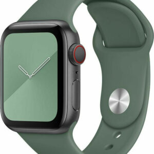 Silicone Band Λουράκι OEM για (Apple Watch 42/44/45mm) – Πράσινο