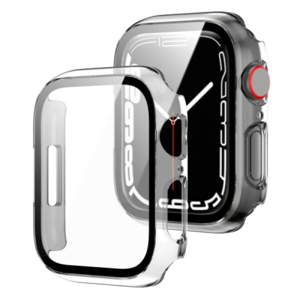 Θήκη με Tempered Glass Apple Watch 7 (45mm) - Clear