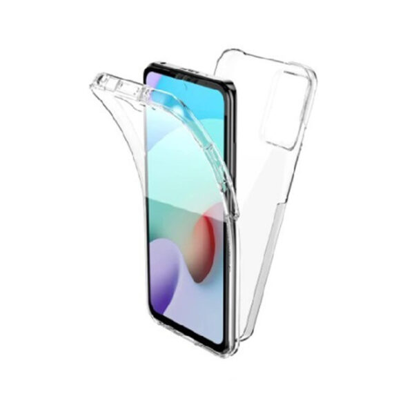 Θήκη Σιλικόνης Μπρος/Πίσω για Xiaomi Redmi Note 11/11S - Διάφανη