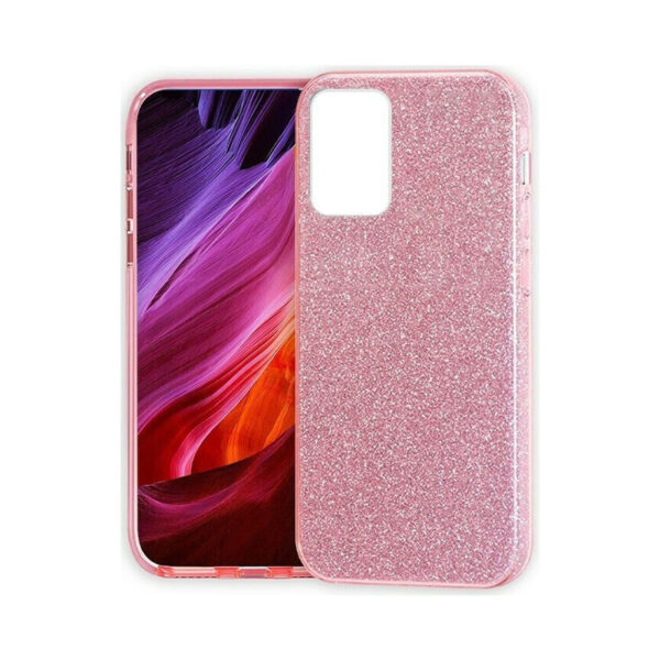 Θήκη Σιλικόνης Caselab Glitter για Samsung Galaxy A04S/A13 5G - Ροζ Χρυσό