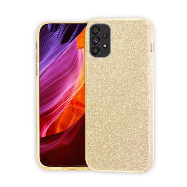 Θήκη Σιλικόνης Caselab Glitter για Samsung Galaxy A73 5G - Χρυσό