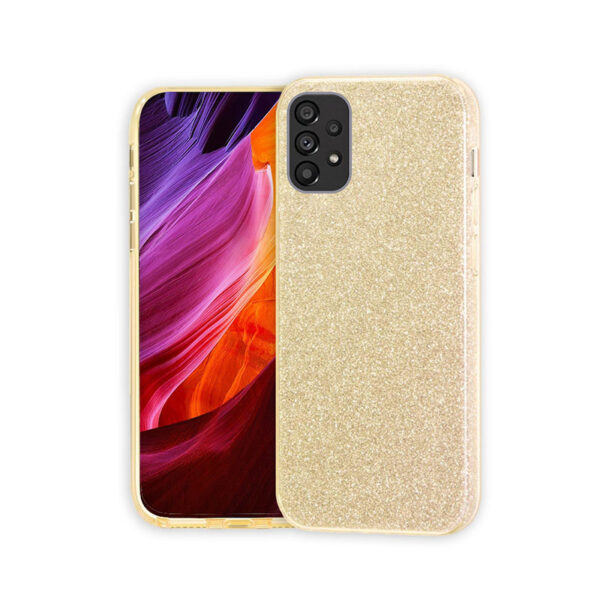 Θήκη Σιλικόνης Caselab Glitter για Samsung Galaxy A13 4G - Χρυσό
